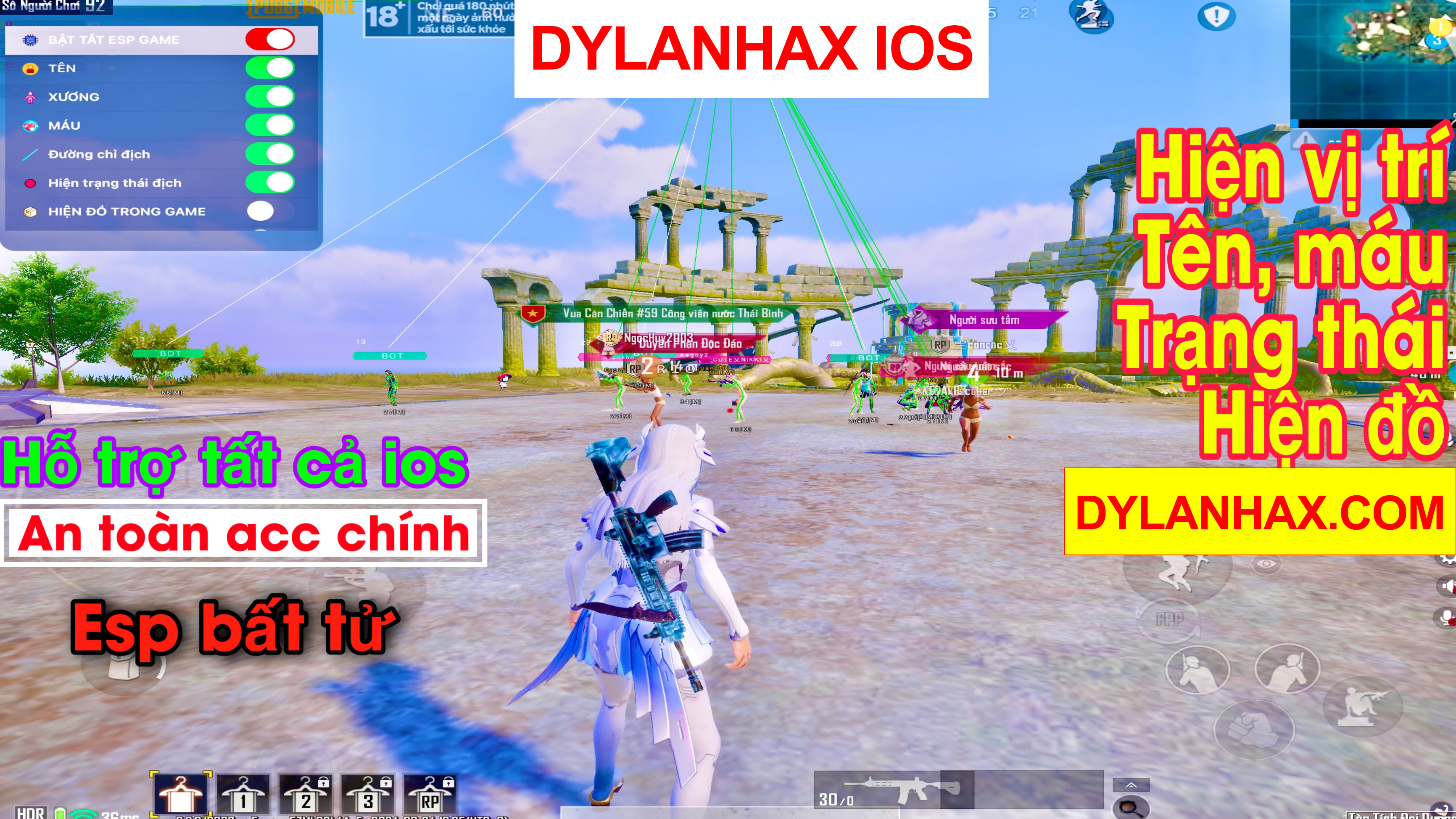 Hack BẢN DYLAN IOS NO JAIBREAK